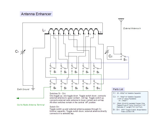 Antenna Enhancer Schematic