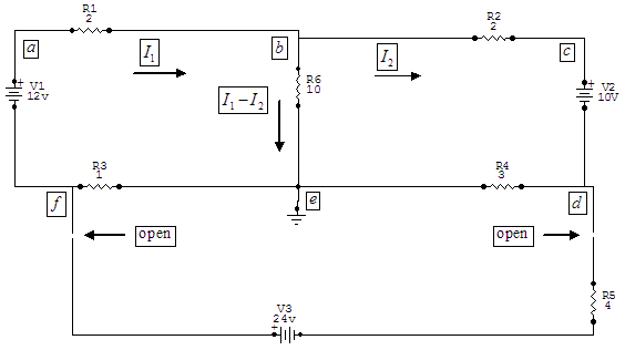 Reconfigured Circuit to Isolate Network