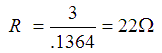 Input E and I, Calculate R