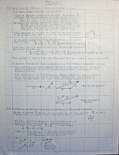 Addition of Vectors - Graphical, Vector Subtraction, Scalars